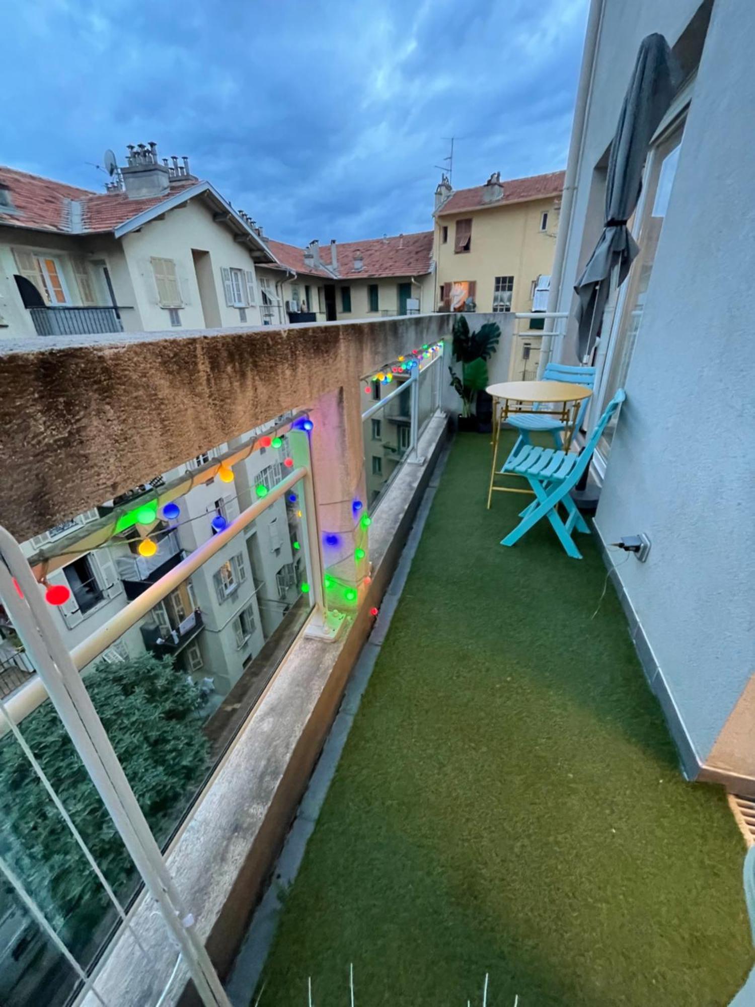 ניס Charmant Studio Climatise Avec Terrasse Ensoleillee מראה חיצוני תמונה